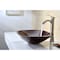 Anzzi Vonu Deco-Glass Vessel Sink in Rich Timber LS-AZ8114 - alternate 10